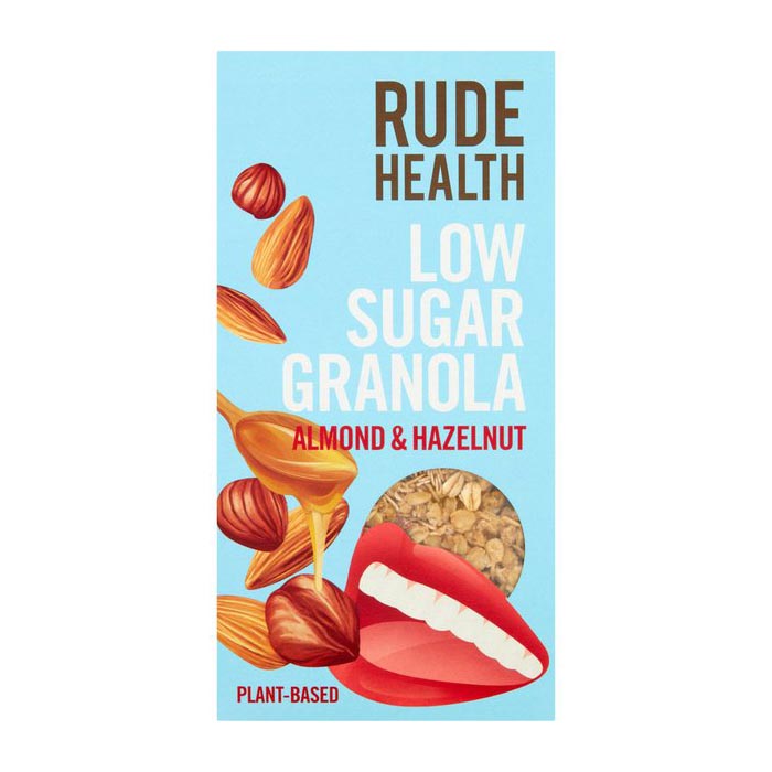 Rude Health - Granola - Low Sugar Almond & Hazelnut, 400g