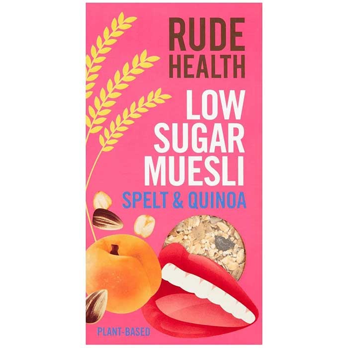 Rude Health - Low Sugar Spelt & Quinoa Muesli, 400g