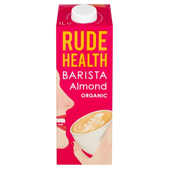 Rude Health - Organic Almond Barista Drink, 1L