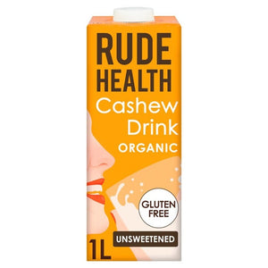 Rude Health - Organic Cashew Drink, 1L | Pack of 6