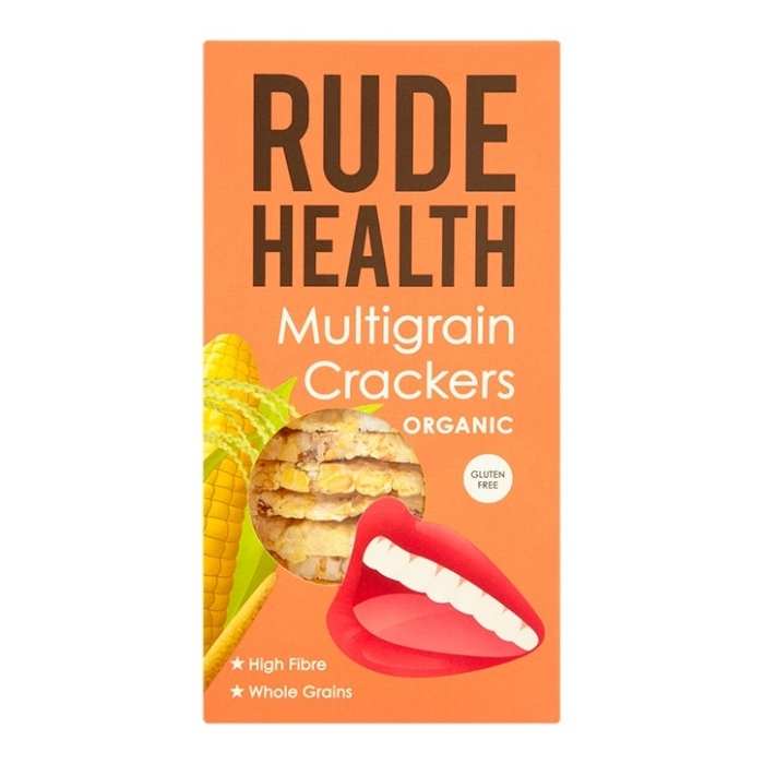 Rude Health - Organic Crackers Multigrain (160g) - front