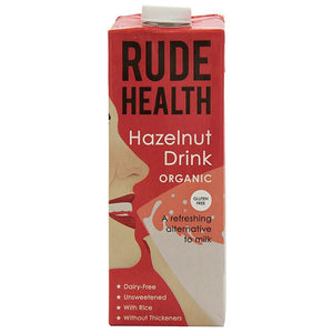 Rude Health - Organic Hazelnut Drink, 1L | Pack of 6