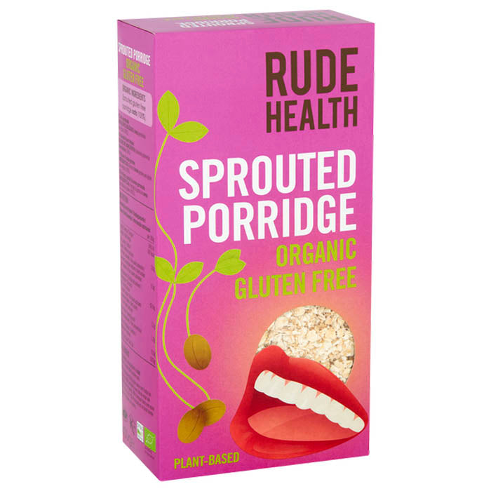 Rude Health - Organic Sprouted Porridge Oats, 400g