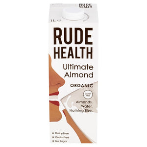 Rude Health - Organic Ultimate Almond Drink, 1L | Pack of 6