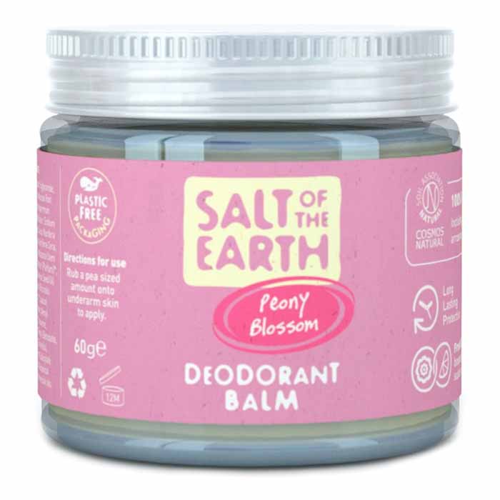 Salt Of The Earth - Deodorant Balms - Peony Blossom ,60g