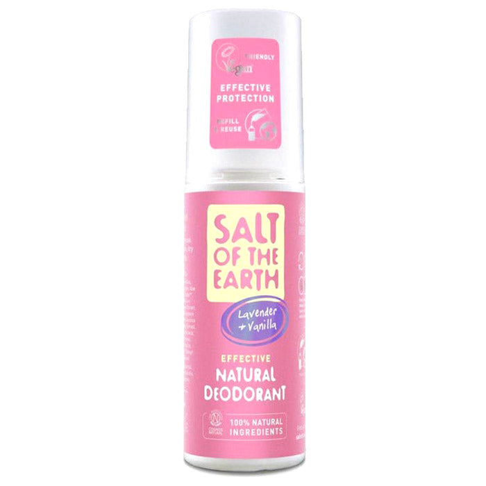 Salt Of The Earth - Deodorant Sprays - Lavender & Vanilla, 100ml
