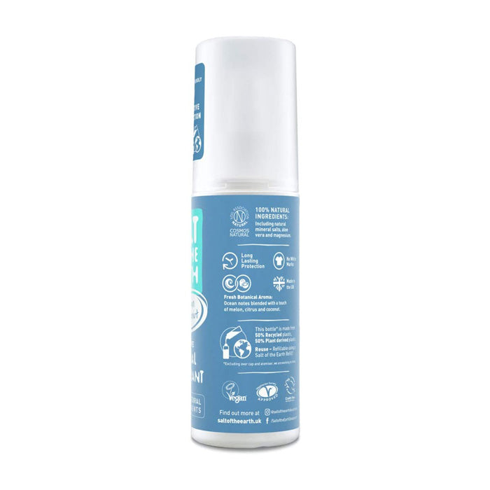 Salt Of The Earth - Deodorant Sprays - Ocean & Coconut, 100ml - back