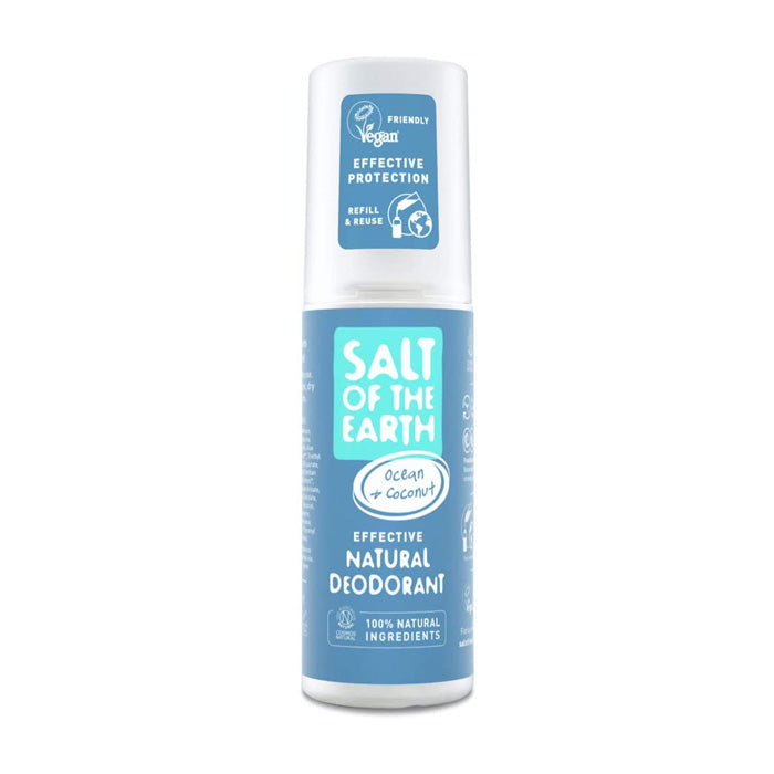 Salt Of The Earth - Deodorant Sprays - Ocean & Coconut, 100ml
