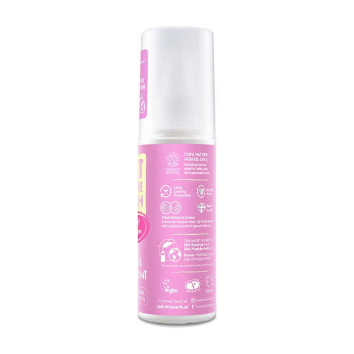Salt Of The Earth - Deodorant Sprays - Peony Blossom, 100ml - back