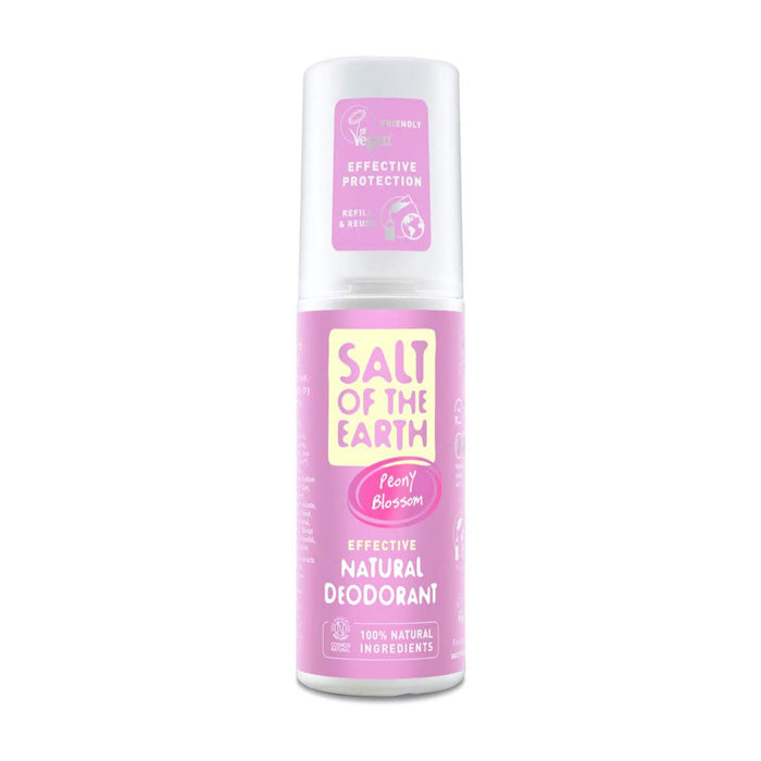 Salt Of The Earth - Deodorant Sprays - Peony Blossom, 100ml