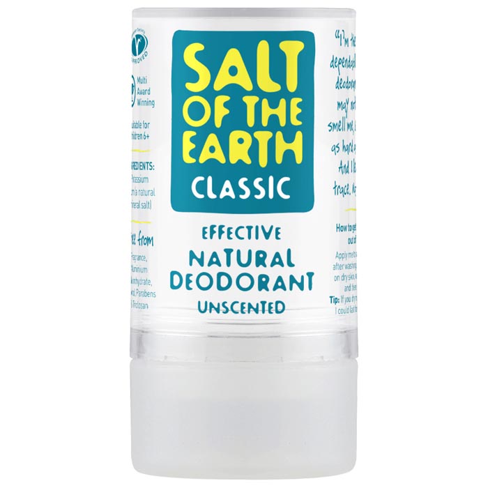 Salt Of The Earth - Natural Deodorant Crystals - Classic - Unscented (90g), 90g