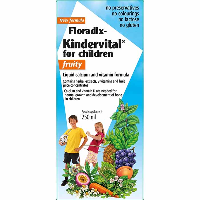 Salus - Floradix Kindervital for Children ,250ml