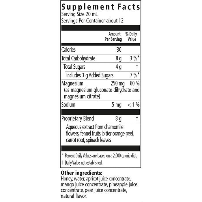 Salus - Floradix Magnesium Liquid Supplement, 250ml - back