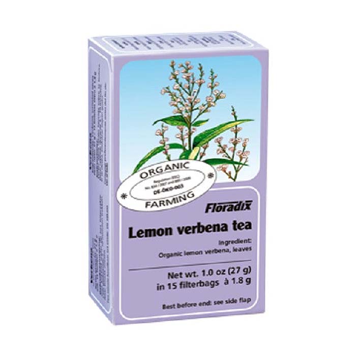 Salus Haus - Organic Lemon Verbena Herbal Tea, 15 Bags