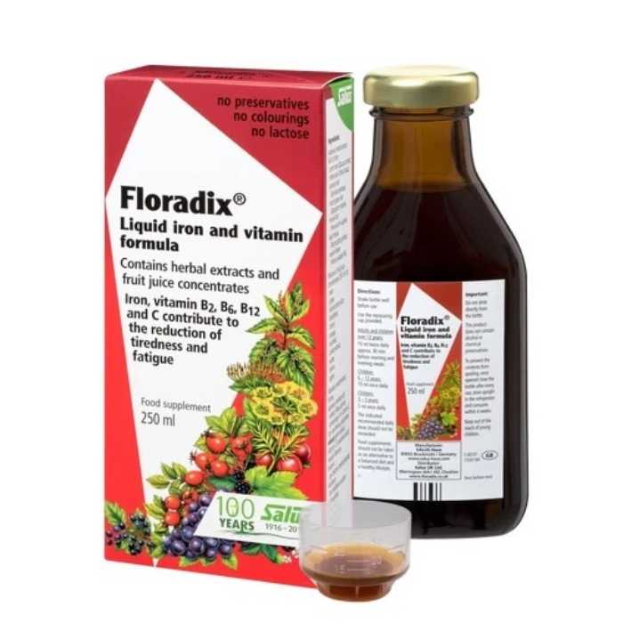 Salus Haus - Floradix Liquid Iron & Vitamin Formula | Multiple Sizes ...