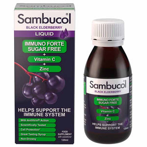 Sambucol Black Elderberry - Immuno Forte Formula Liquid, 120ml