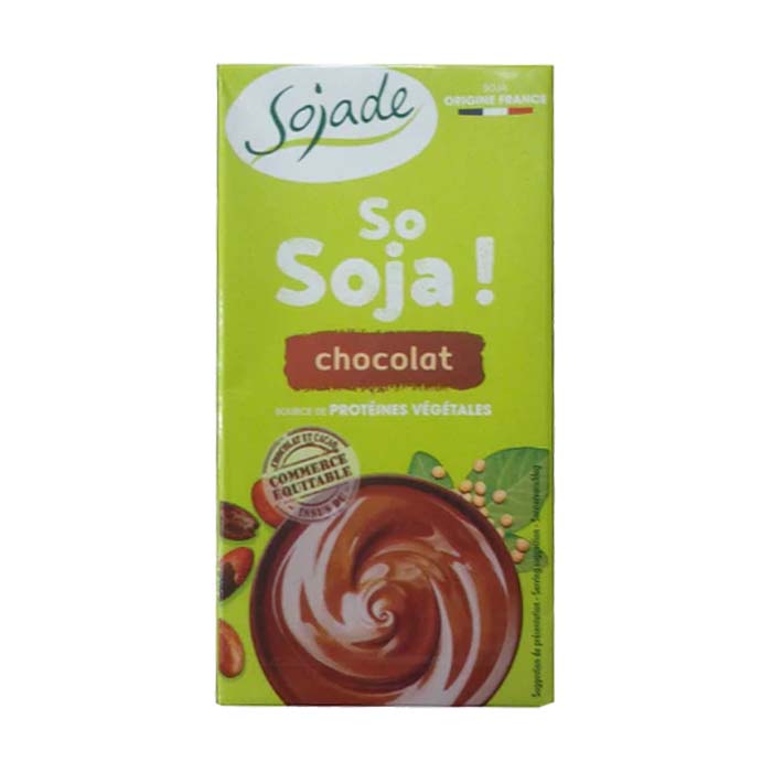 Sojade - Organic Chocolate Soya Dessert Custard, 530g  Pack of 6