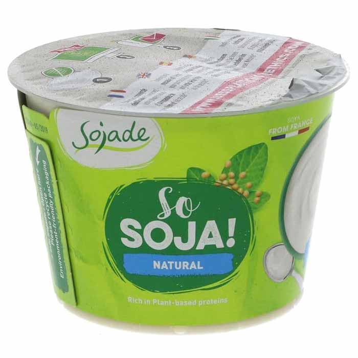 Sojade - Organic Yogurt - Natural Soya, 250g