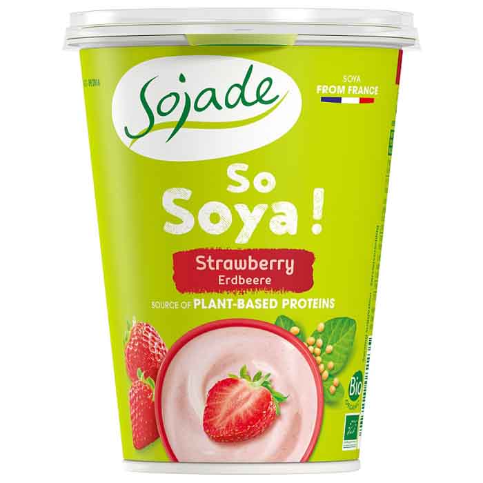 Sojade - Organic Yogurt - Strawberry, 400g