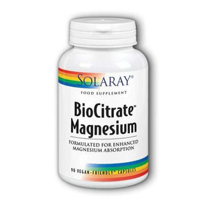Solaray - Biocitrate Magnesium 133mg, 90 Capsules