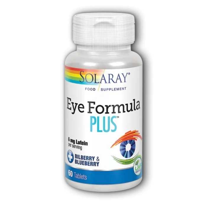 Solaray - Eye Formula Plus, 60 Capsules