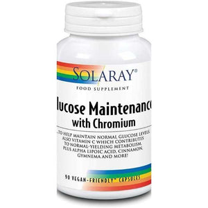 Solaray - Glucose Maintenance with Chromium, 90 Capsules