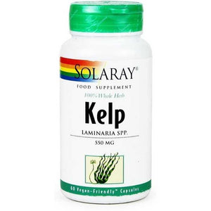 Solaray - Kelp 550mg, 60 Capsules