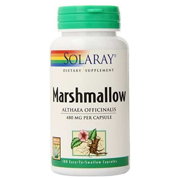 Solaray - Marshmellow Root 480mg, 100 Capsules - front