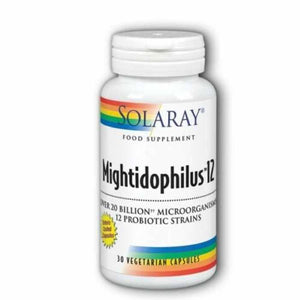 Solaray - MightiDophilus 12 10 Billion CFU, 30 Capsules