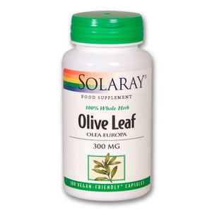 Solaray - Olive Leaf 300mg, 100 Capsules