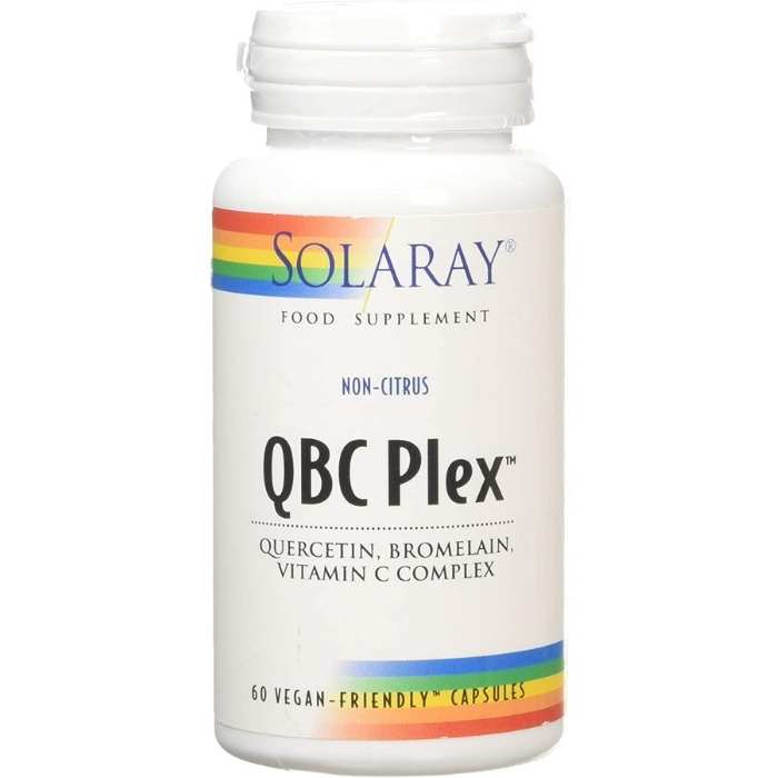 Solaray - Quercetin Bromelain Vitamin C (QBC Plex), 60 Capsules