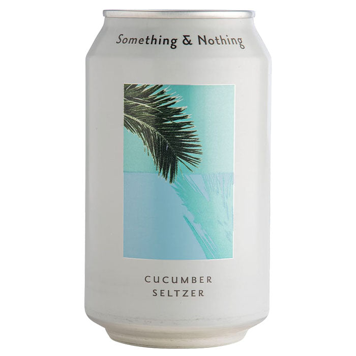 Something And Nothing - Seltzer Drinks Cucumber, 330ml
