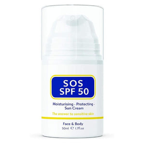 SOS Serum Skincare - SPF 50 Sun Cream, 50ml
