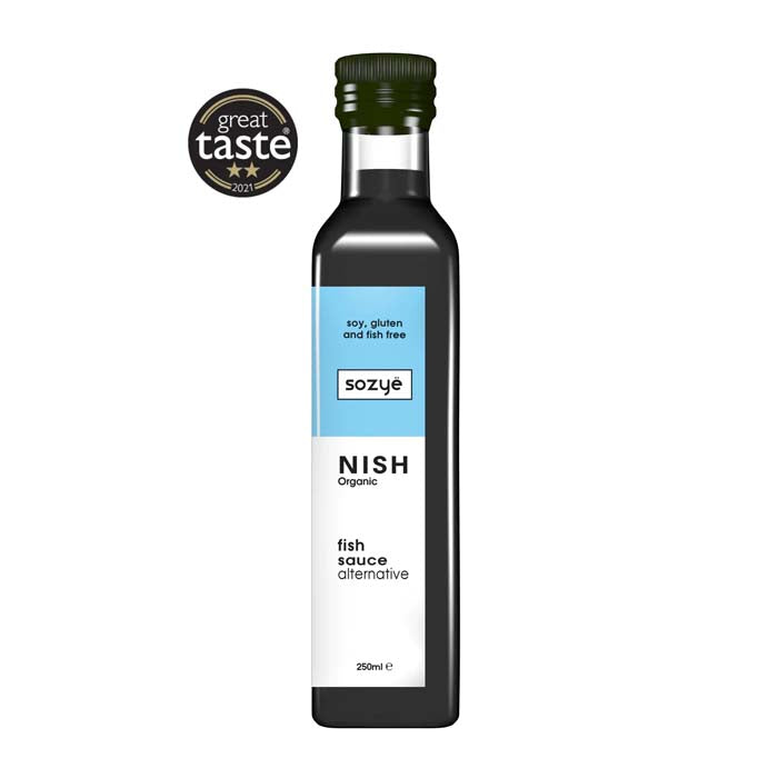 Sozye - Organic Alternative Sauce - NISH Sauce - Fish Sauce, 250ml