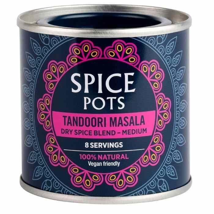 Spice Pots - Tandoori Masala Curry Powder - Medium, 40g
