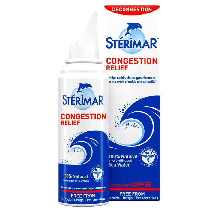 Sterimar - Congestion Relief Nasal Spray , 100ml