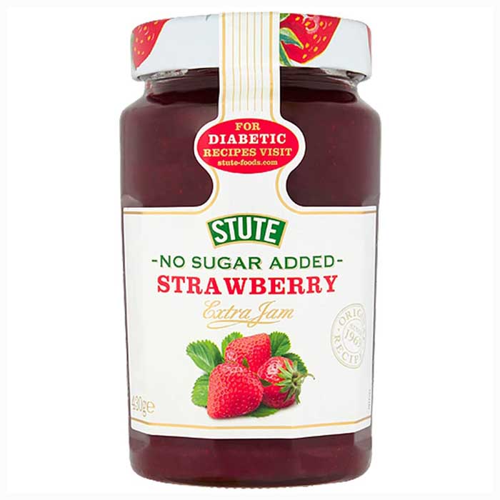 Stute - Diabetic Extra Jam Strawberry, 430g