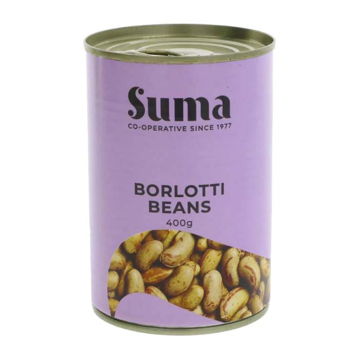 Suma - Beans No Salt Or Sugar - Borlotti, 400g
