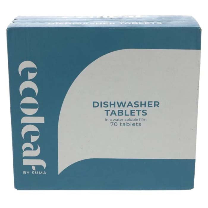 Suma - Ecoleaf Dishwasher Tablets, 70 Tabs 