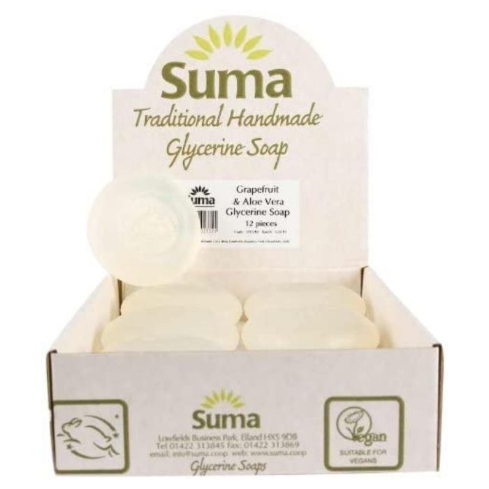 Suma - Glycerine Soap Grapefruit & Aloe Vera, 90g - front