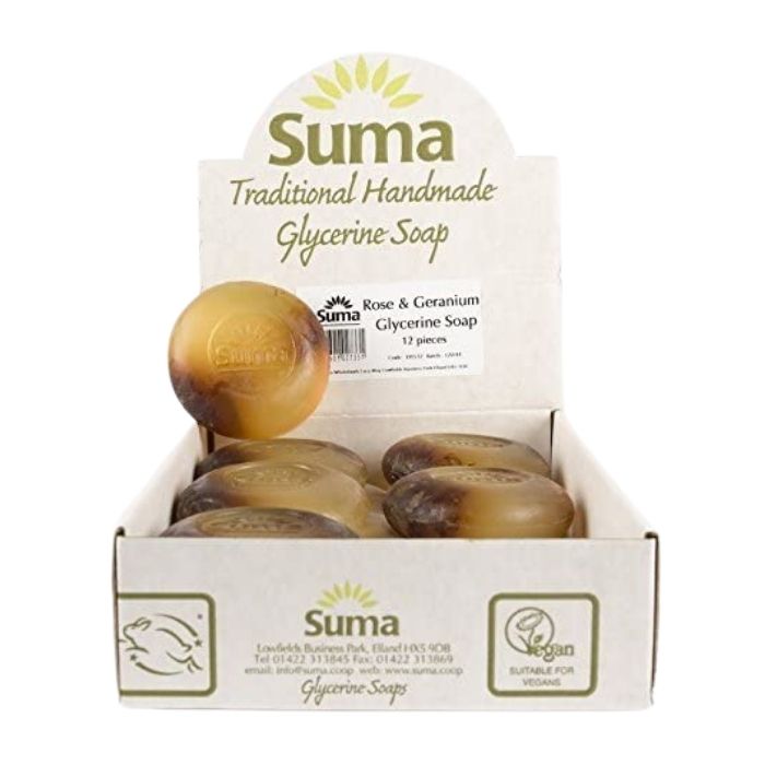 Suma - Glycerine Soap Rose & Geranium, 90g - front