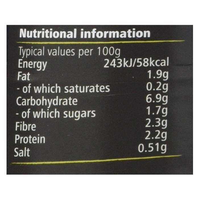 Suma - Organic Minestrone Soup, 400g - nutrition facts
