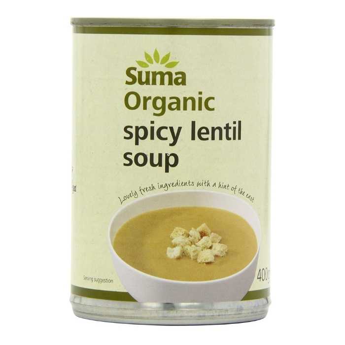 Suma - Organic Spicy Lentil Soup, 400g - front