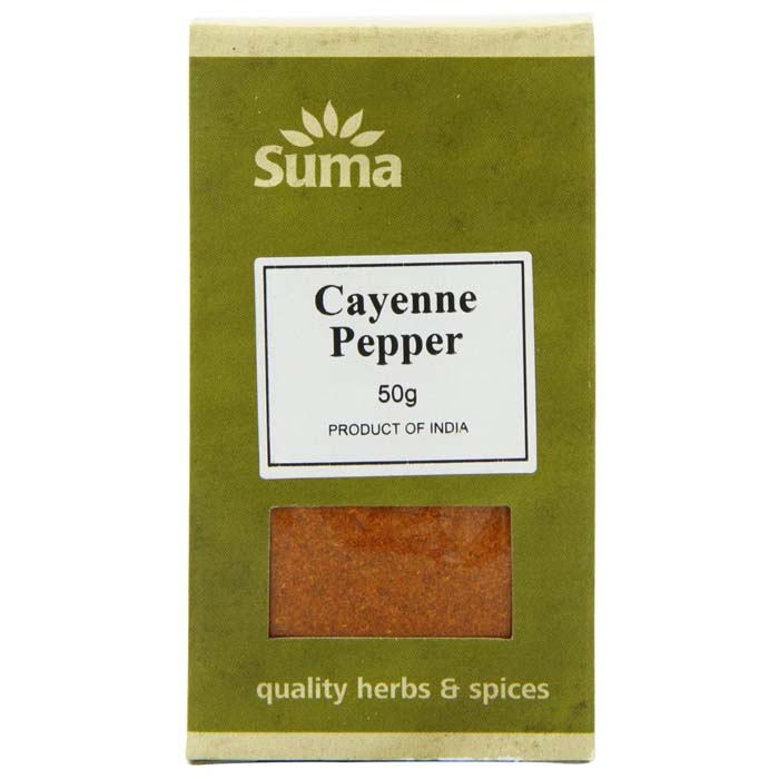 Suma Wholefoods - Cayenne Pepper, 50g