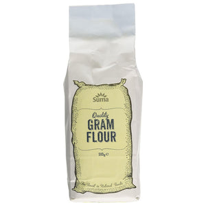 Suma Wholefoods - Gram Flour, 500g |  Multiple Option