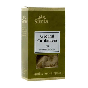 Suma Wholefoods - Ground Cardamom, 10g |  Multiple Option