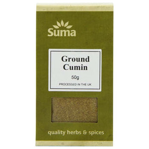 Suma Wholefoods - Ground Cumin, 50g |  Multiple Options