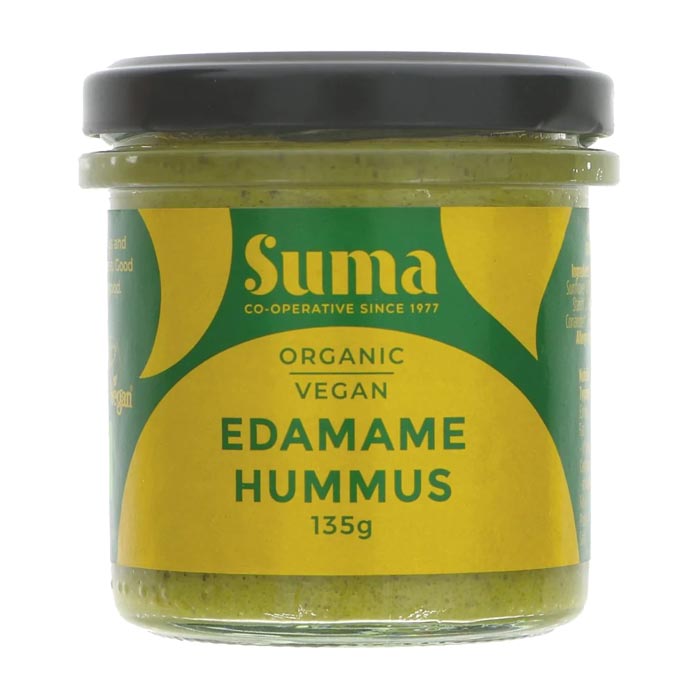 Suma Wholefoods - Organic Edamame Hummus, 135g