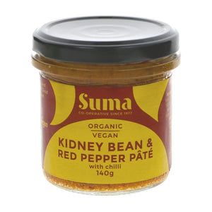Suma Wholefoods - Organic Kidney Bean & Red Pepper PÃ¢tÃ©, 140g