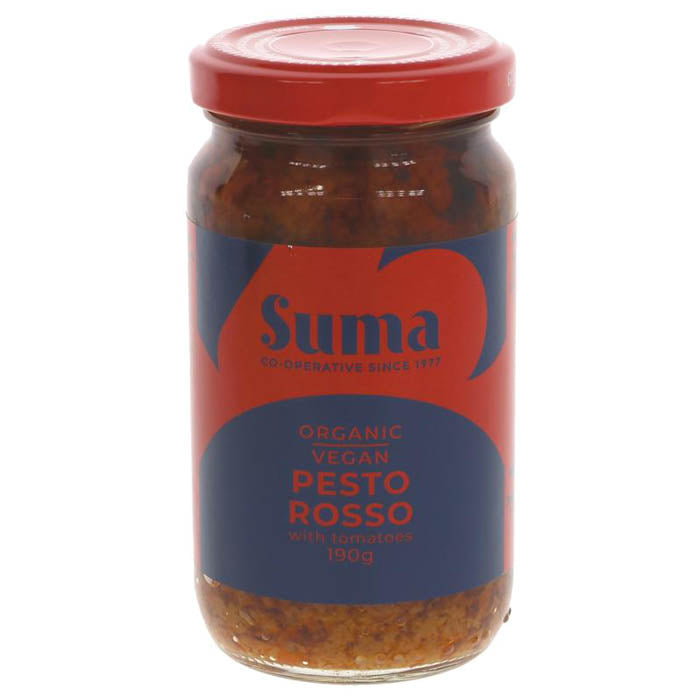 Suma Wholefoods - Organic Pesto Rosso, 190g